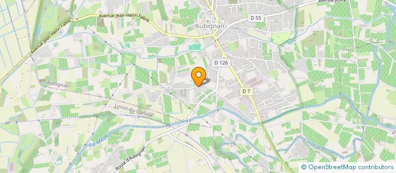 localisation de l'entreprise MALS  AUBIGNAN