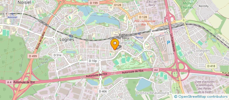 localisation de l'entreprise MALS OPTIQUE à LOGNES