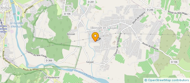 localisation de l'entreprise MALT  BOISSET-ET-GAUJAC