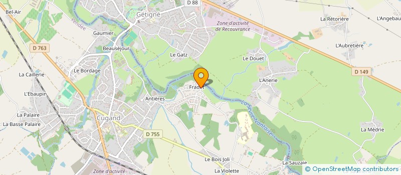 localisation de l'entreprise MALT  CUGAND-LA-BERNARDIERE