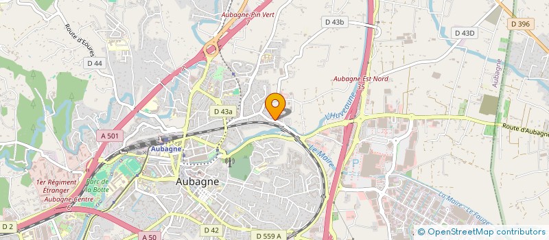 localisation de l'entreprise MALT  AUBAGNE