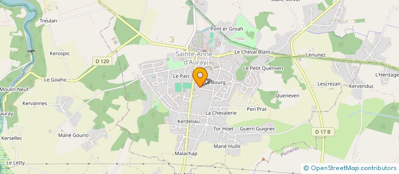 localisation de l'entreprise MALT427  SAINTE-ANNE-D'AURAY