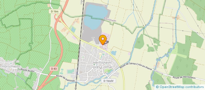 localisation de l'entreprise MALTEP à HERRLISHEIM-PRES-COLMAR