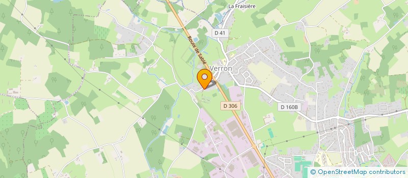 localisation de l'entreprise MALTERIE CERES  LA FLECHE