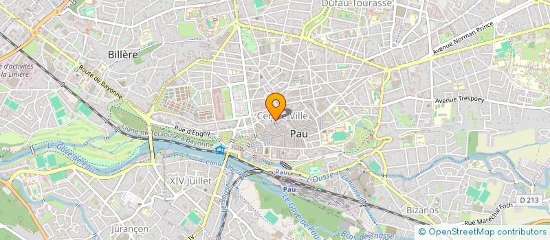 localisation de l'entreprise MALTERRE - CHAUVELIER à PAU