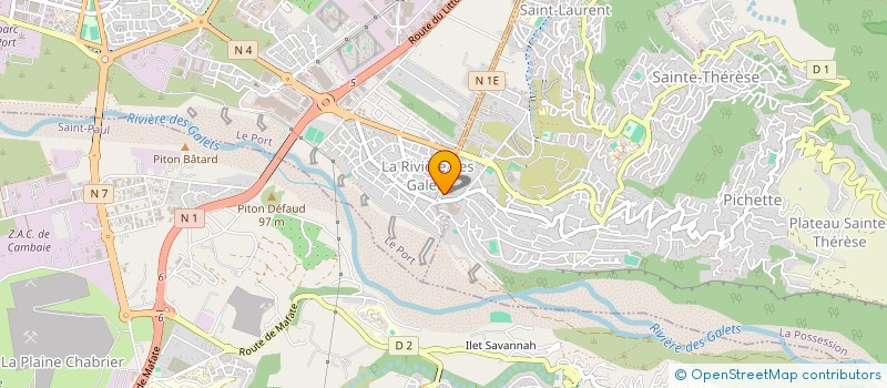 localisation de l'entreprise MALTESE à LA POSSESSION