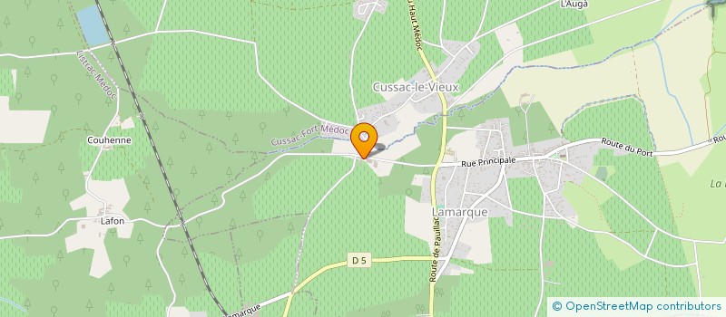 localisation de l'entreprise MALTETE ET FILS SA à LAMARQUE