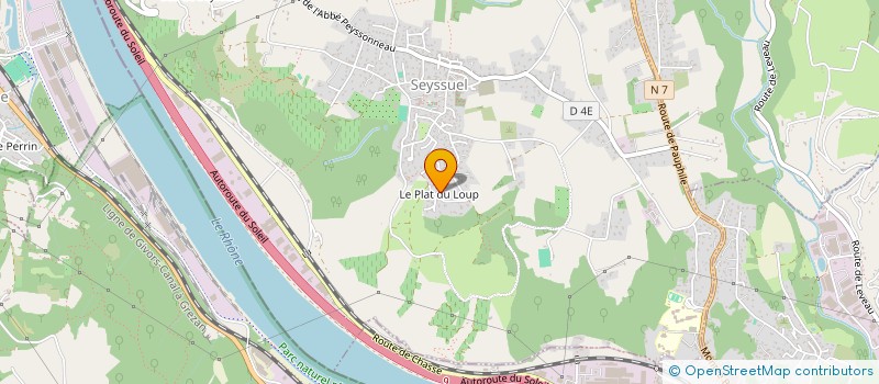 localisation de l'entreprise MALTEZ FABRICE à SEYSSUEL