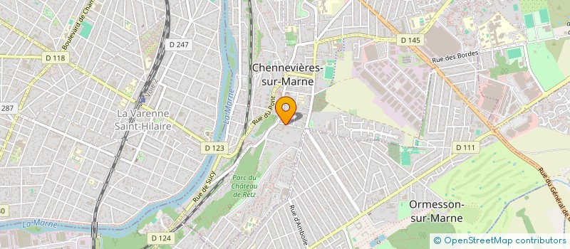 localisation de l'entreprise MALTIDA PRODUCTIONS à CHENNEVIERES-SUR-MARNE