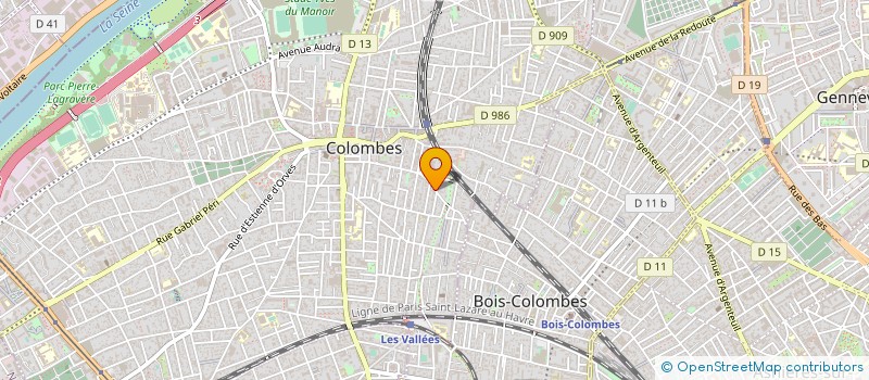 localisation de l'entreprise MALTO à COLOMBES