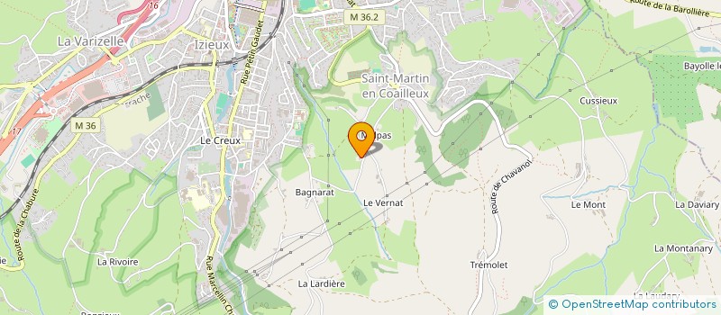 localisation de l'entreprise MALTO  SAINT-CHAMOND