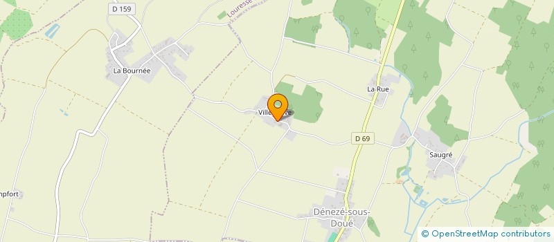 localisation de l'entreprise MALTY INVESTISSEMENT  DENEZE-SOUS-DOUE