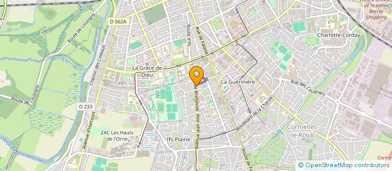 localisation de l'entreprise MALU  IFS