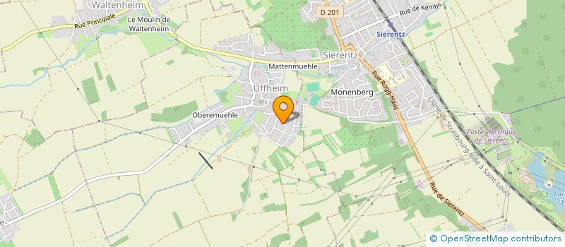 localisation de l'entreprise MALU  UFFHEIM