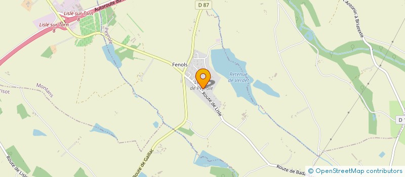 localisation de l'entreprise MALU  PEYROLE