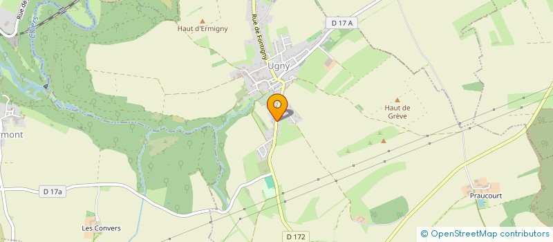 localisation de l'entreprise MALU  UGNY