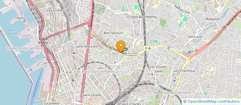 localisation de l'entreprise MALU à MARSEILLE
