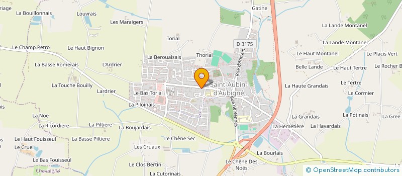 localisation de l'entreprise MALUCA  SAINT-AUBIN-D'AUBIGNE