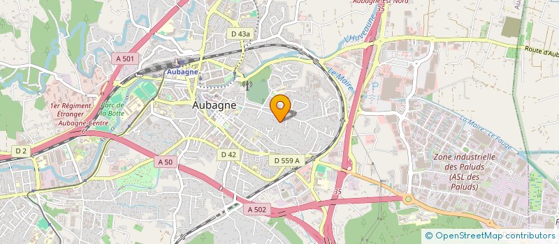 localisation de l'entreprise MALUCEMILOU  AUBAGNE