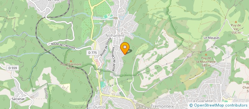 localisation de l'entreprise MALUCLE  NOHANENT