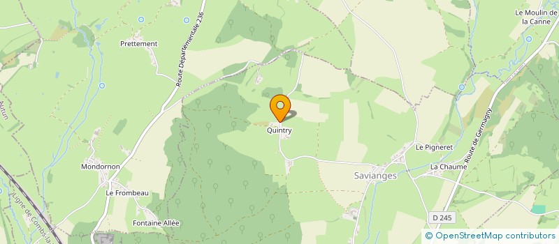 localisation de l'entreprise MALUD  SAVIANGES