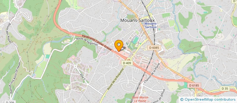 localisation de l'entreprise MALUDONI à MOUANS-SARTOUX