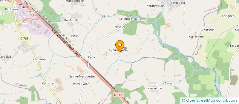 localisation de l'entreprise MALUDYA  TREMEVEN