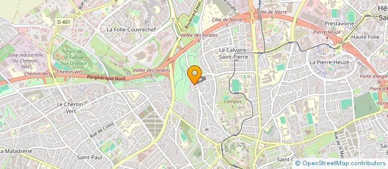 localisation de l'entreprise MALUENCA à CAEN