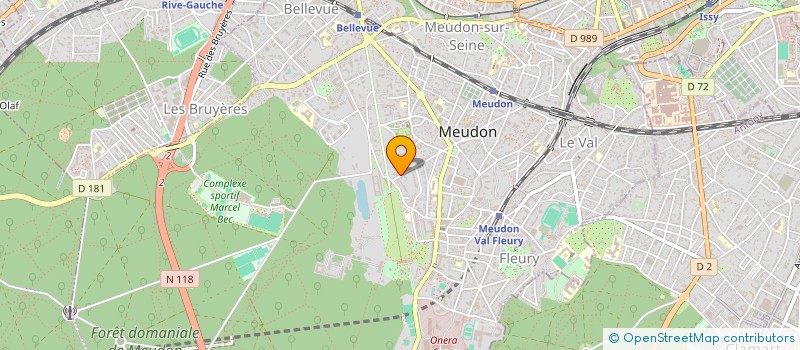 localisation de l'entreprise MALUGA à MEUDON