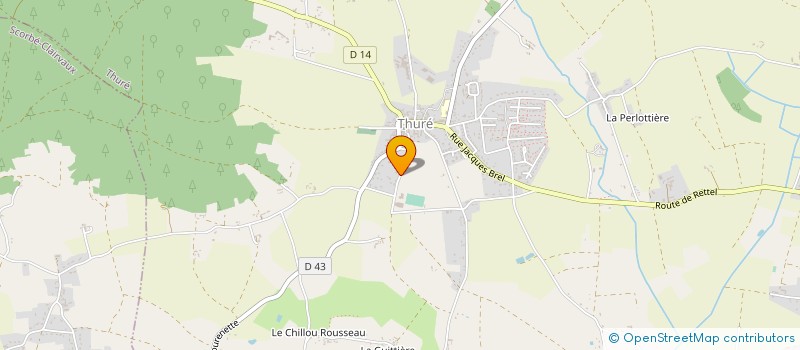 localisation de l'entreprise MALUGA  THURE