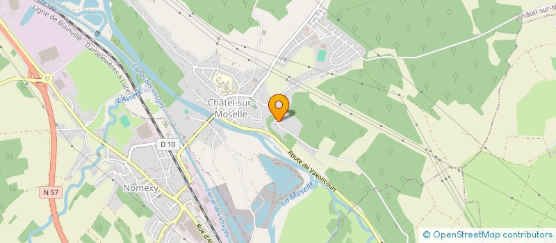 localisation de l'entreprise MALUJA  CHATEL-SUR-MOSELLE