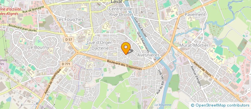 localisation de l'entreprise MALUMAGA à LAVAL