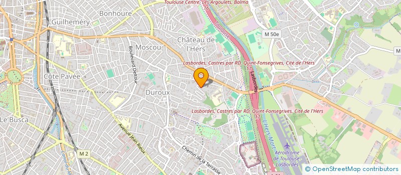 localisation de l'entreprise MALUNA IMMO à TOULOUSE