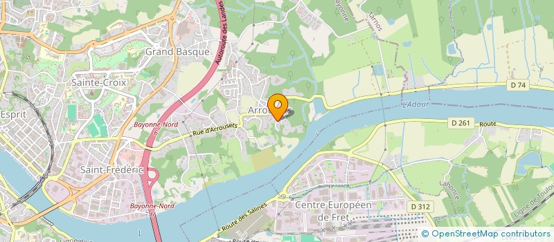 localisation de l'entreprise MALUNO à BAYONNE