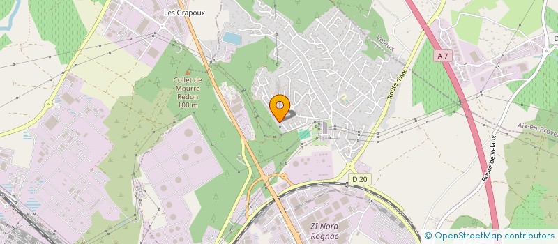 localisation de l'entreprise MALUPA 2  ROGNAC