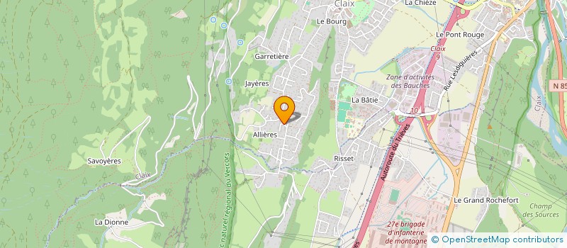 localisation de l'entreprise MALUPA à GRENOBLE