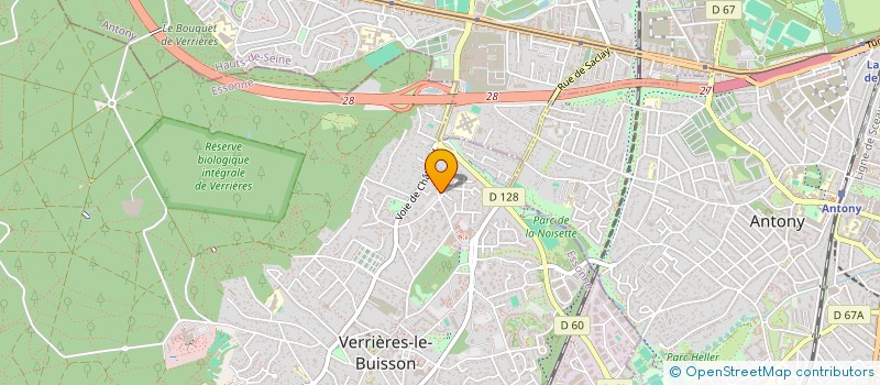 localisation de l'entreprise MALURA à VERRIERES-LE-BUISSON