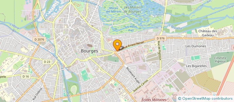 localisation de l'entreprise MALUS MARKET  BOURGES