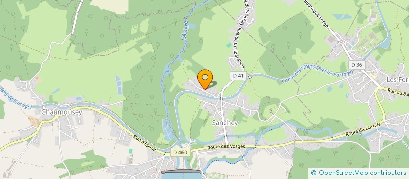 localisation de l'entreprise MALUSA  SANCHEY