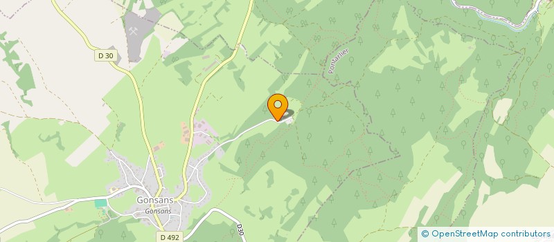 localisation de l'entreprise MALUSYKA  GONSANS