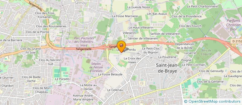 localisation de l'entreprise MALUTHIAN à SAINT-JEAN-DE-BRAYE