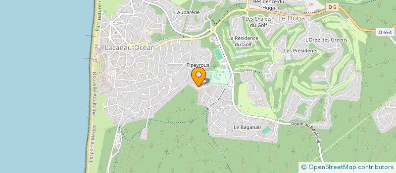 localisation de l'entreprise MALUYA  LACANAU