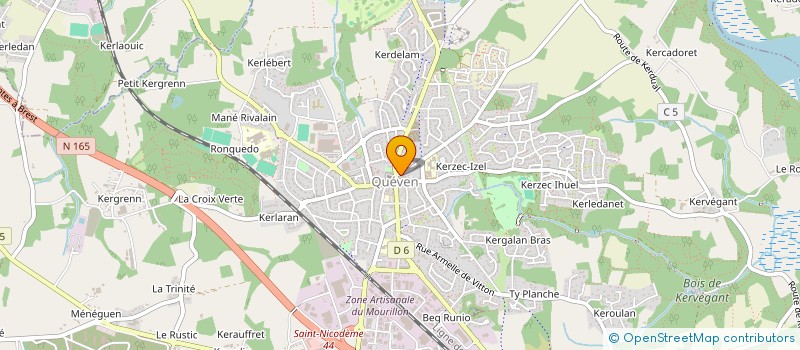 localisation de l'entreprise MALV INVEST  QUEVEN