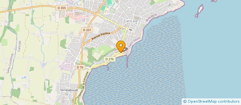 localisation de l'entreprise MALVAL ELIANE ET TRAN STEPHANE  CANCALE