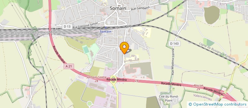 localisation de l'entreprise MALVIC à SOMAIN