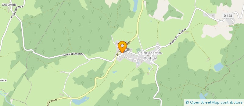 localisation de l'entreprise MALVICHE DISTRIBUTION à SAINT-MARTIN-DU-PUY