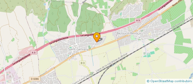 localisation de l'entreprise MALVINA  SAINT-GERVASY