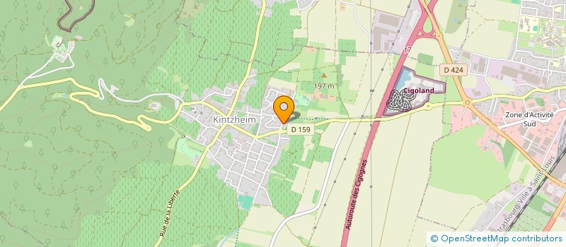 localisation de l'entreprise MALVITA  KINTZHEIM