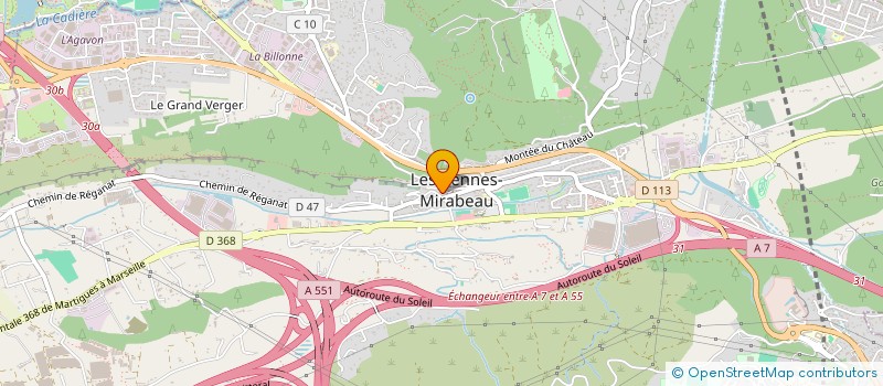 localisation de l'entreprise MALVOISIN à LES PENNES-MIRABEAU