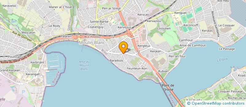 localisation de l'entreprise MALY  LE RELECQ-KERHUON